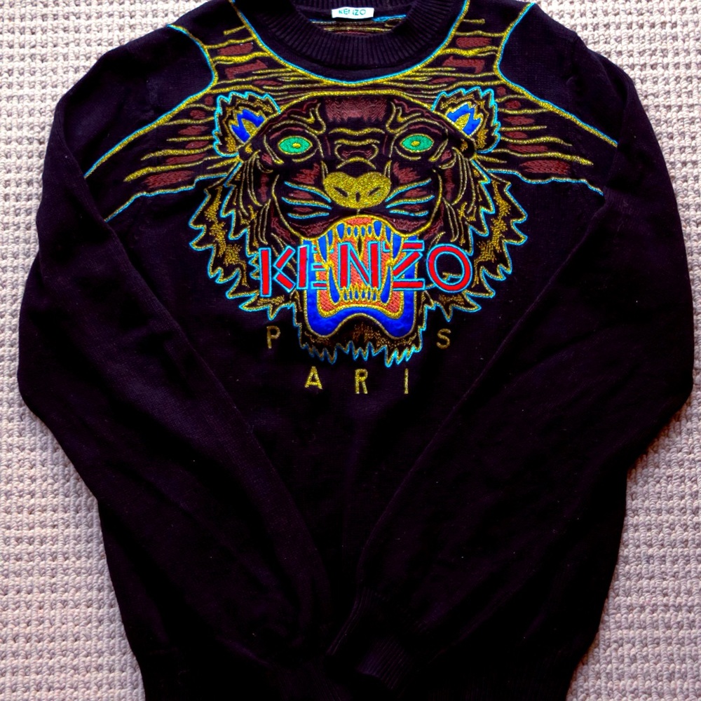 KENZO tiger sweater multicolor
